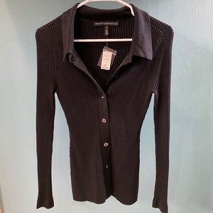 NWT White House Black Market Ribbed Sweater